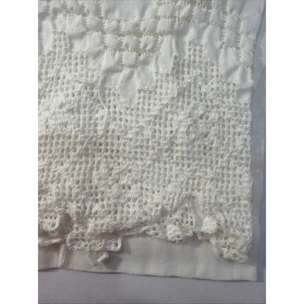 Vintage‎ Old Matching Guest Cotton Hand Towels Beautiful 527-1 READ